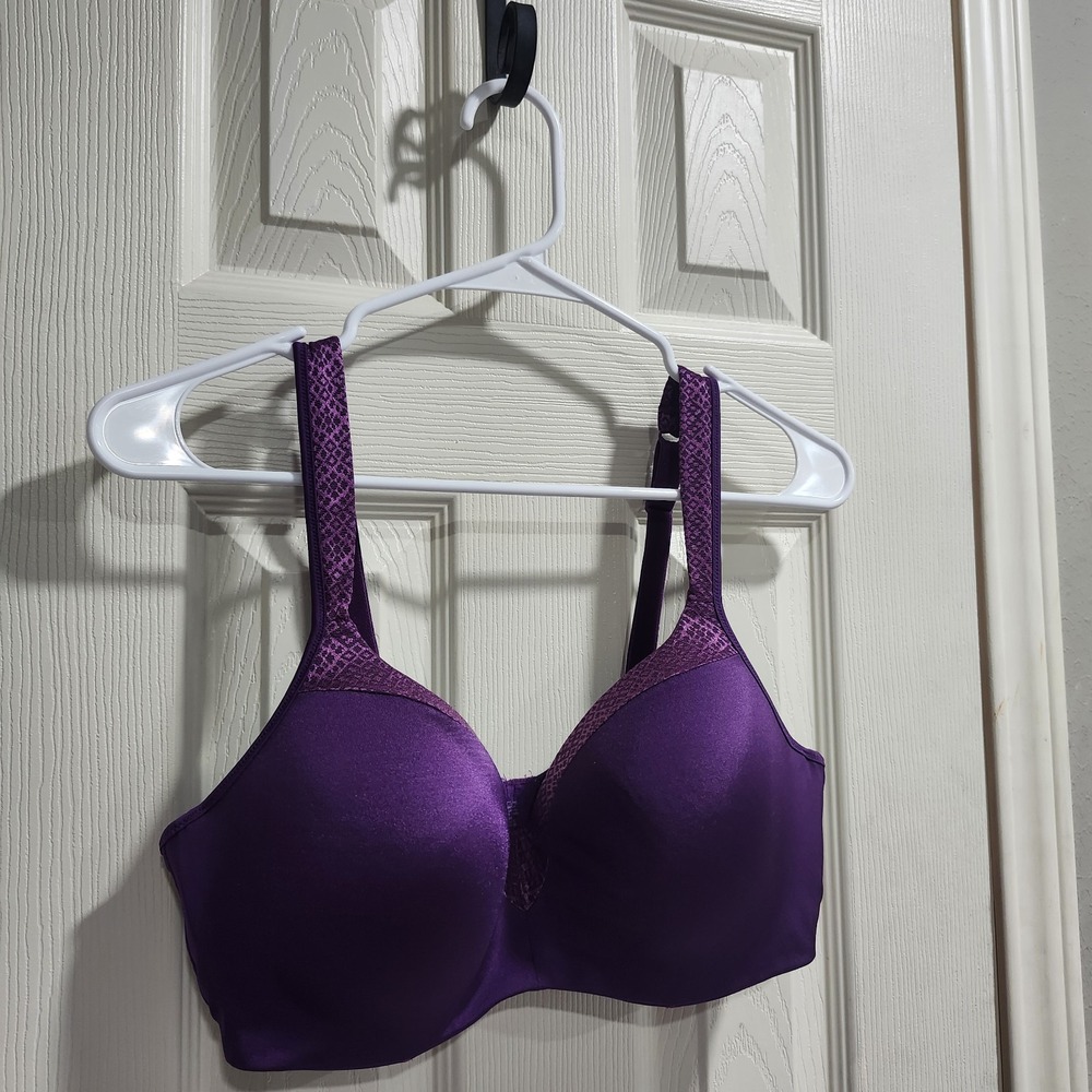 Playtex Sectets Bra 4823 Purple 38D - Picture 3 of 12